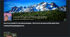 Desktop Screenshot of davekeyesphotography.com