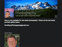Tablet Screenshot of davekeyesphotography.com